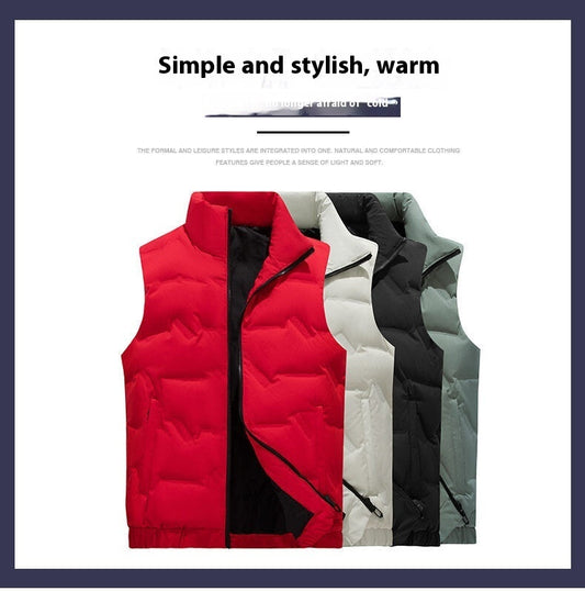 Cotton Vest Autumn And Winter New Thickened Coat Couple