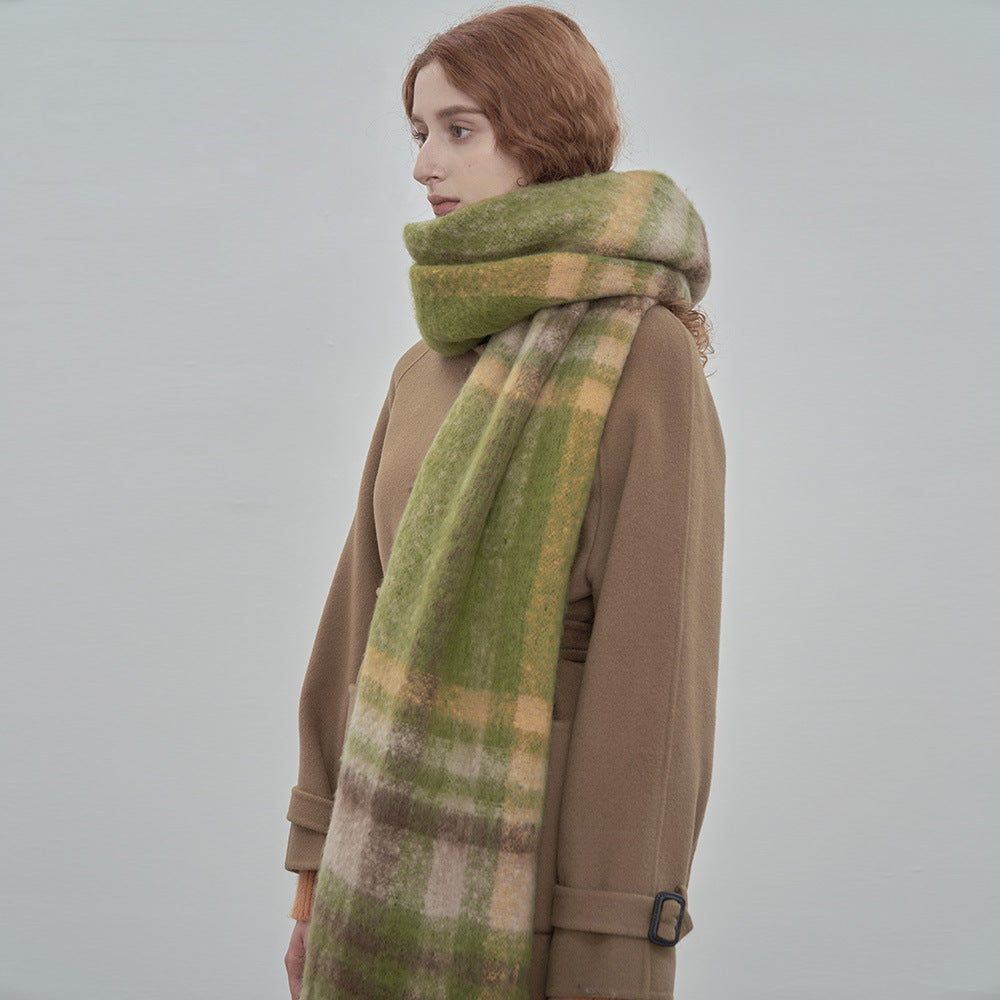 Women's Soft Warm And Enlarged Neckband In Winter