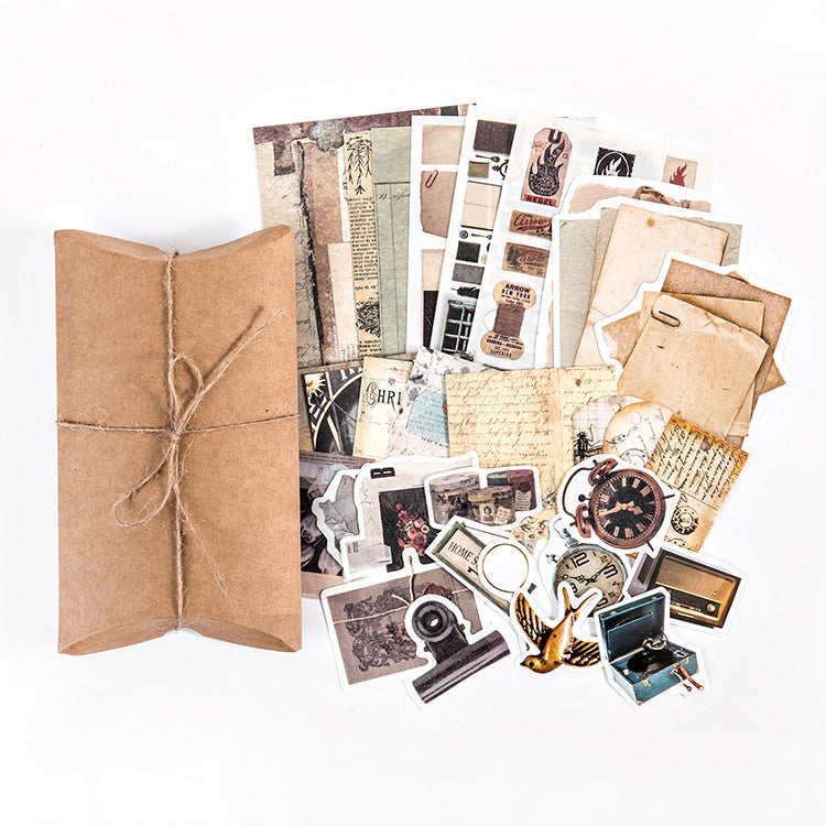 Hand Account Material Set Spree Retro Room Notes