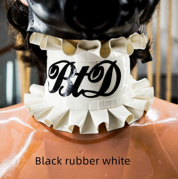 Latex Neckband Fashion Solid Color