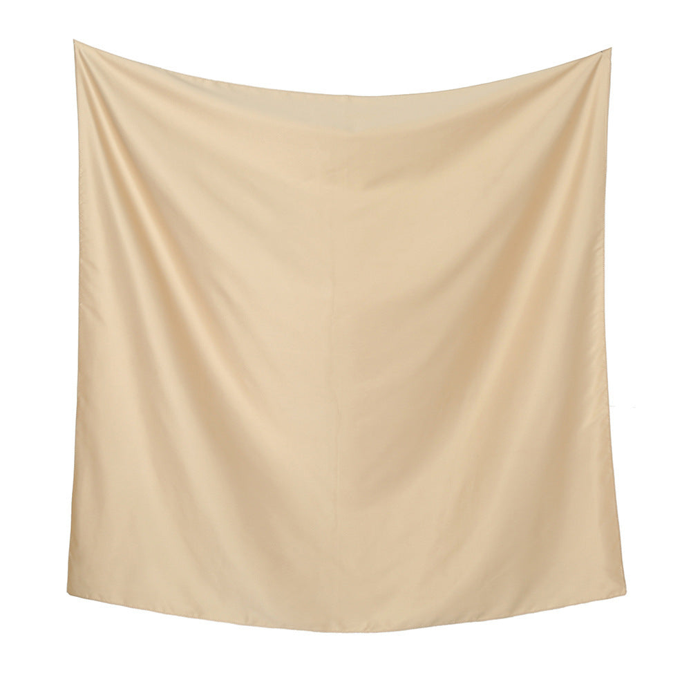 Malaysian Fashion Artificial Silk Subchromin Square Scarf Headcloth Women