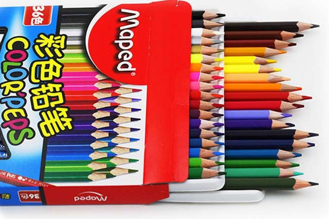 Boxed color pencil 18 colors