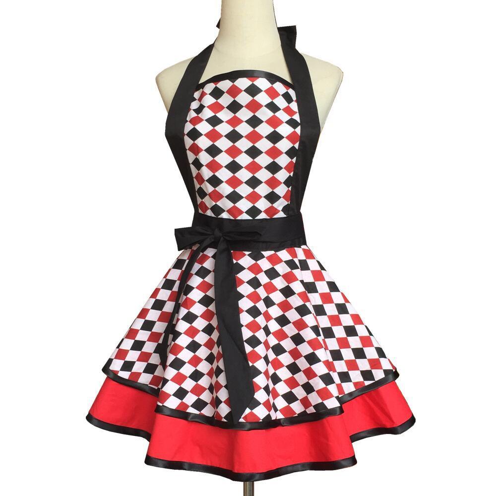 Female Kitchen Cooking Painting Work Baking Apron