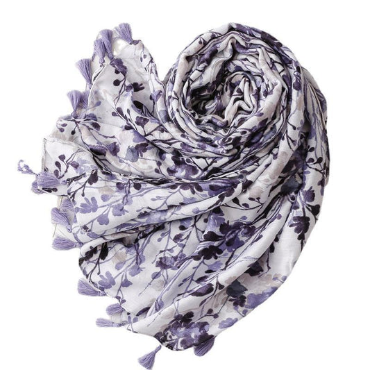 Women's Sunscreen Ethnic Style Beach Tassel Scarf