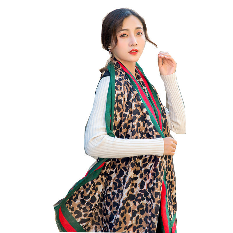 Women's Versatile Sun Protection Shawl Silk Scarf