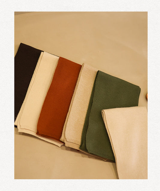 Winter Children's Fashion Ins Knitted Scarf
