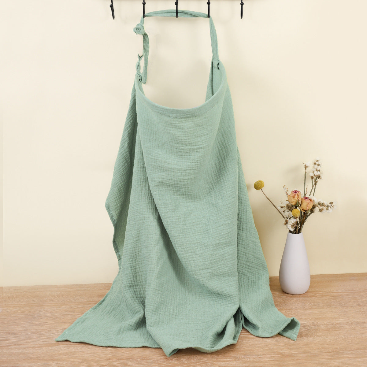 Double Layer Pure Cotton Baby Cover Blanket Breastfeed Outwear Towel Anti-exposure Shawl
