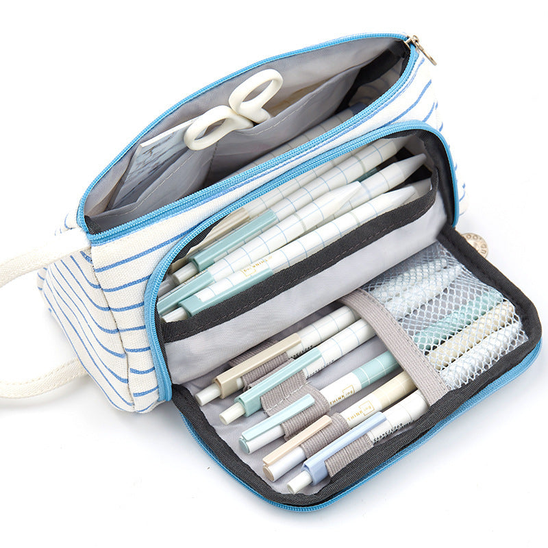 Plaid pencil case