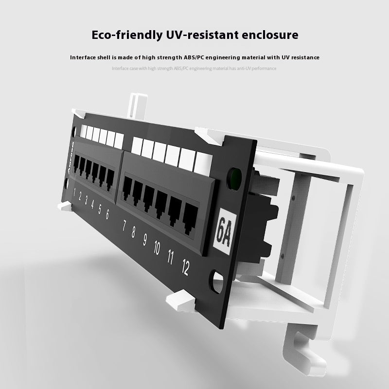 Unshielded Cabinet Type 12-port Network Distribution Frame