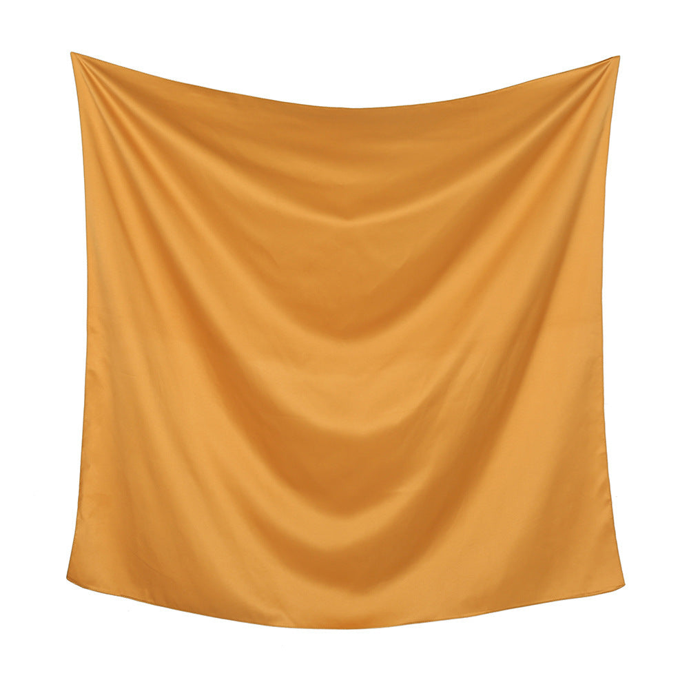 Malaysian Fashion Artificial Silk Subchromin Square Scarf Headcloth Women