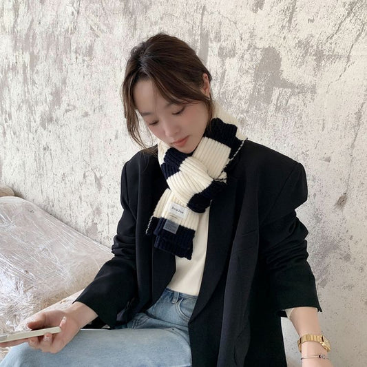Warm  Couple Casual Wool Scarf In Winter