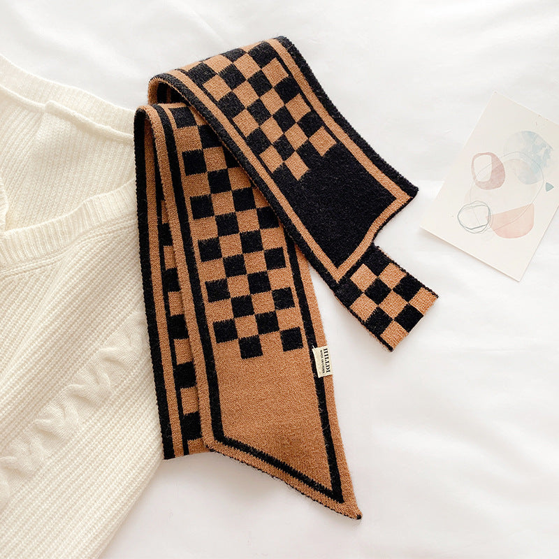 Advanced Sense Of Niche Design Knitted Scarf