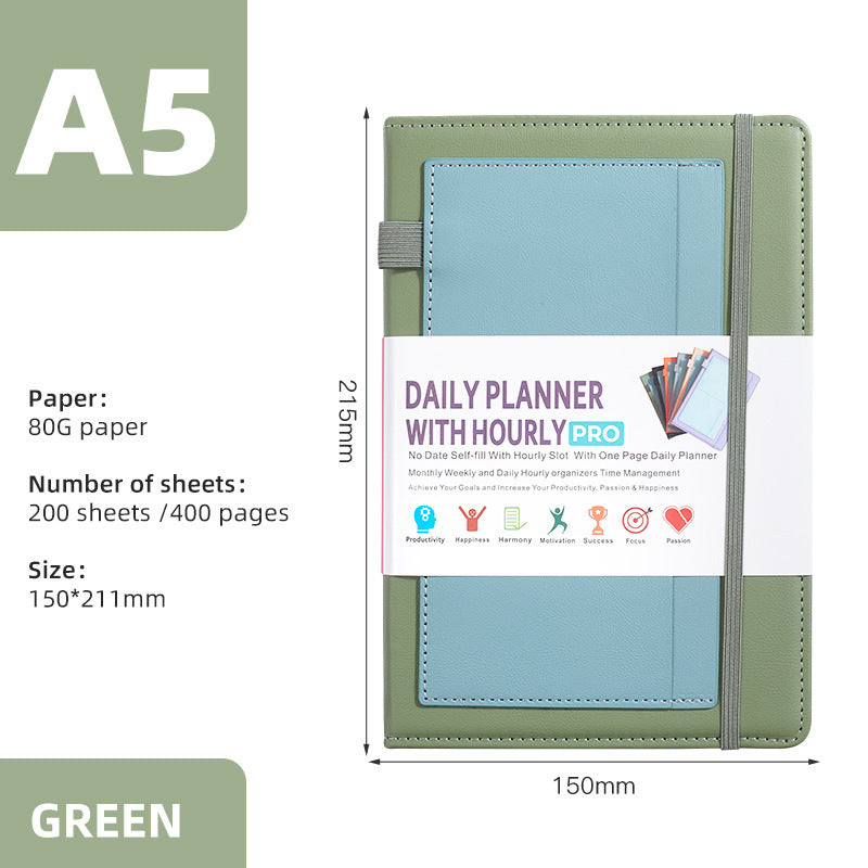 Notebook Self-filled No Date Strap