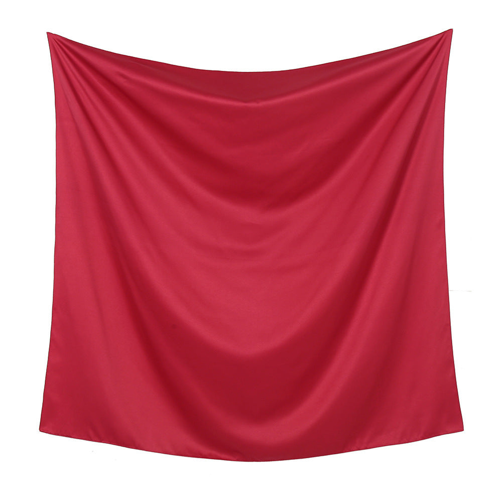 Malaysian Fashion Artificial Silk Subchromin Square Scarf Headcloth Women