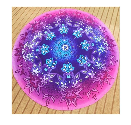 Beach Towel Chiffon Round Shawl