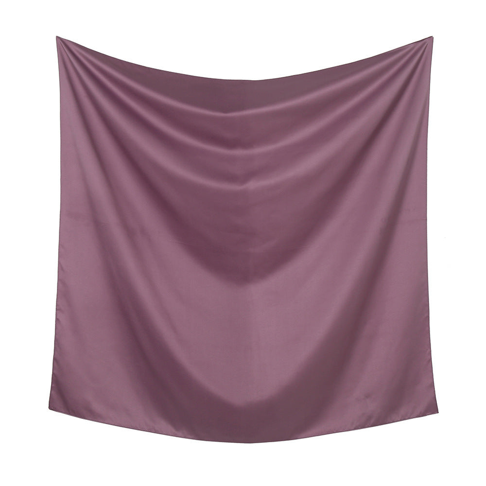 Malaysian Fashion Artificial Silk Subchromin Square Scarf Headcloth Women
