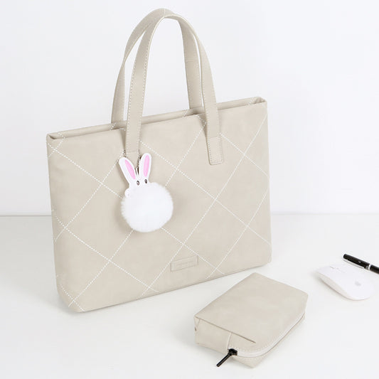 Men's And Women's Portable Crossbody Laptop Bag
