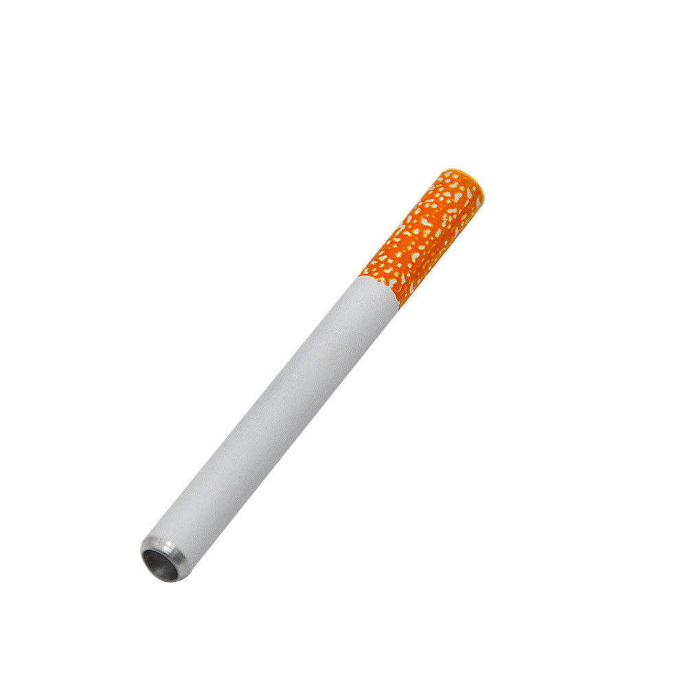 78-80mm Cigarette Shaped Smoke Tube Aluminum Washable And Portable Filter