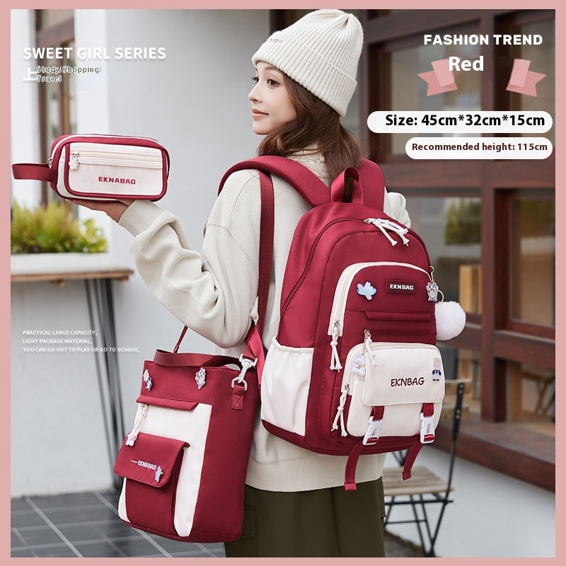 Student Children Schoolbag Girls Waterproof Backpack