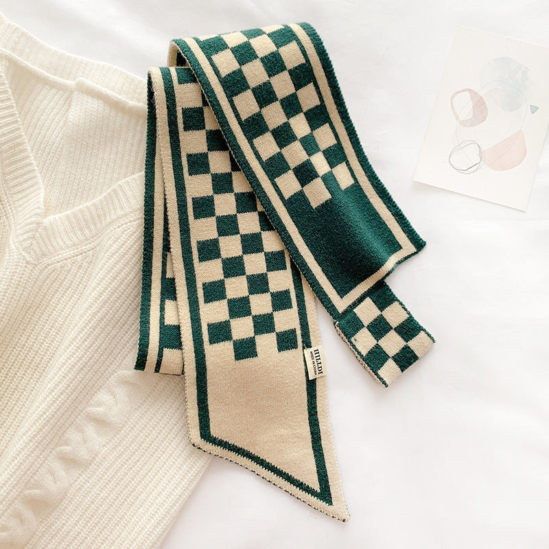 Advanced Sense Of Niche Design Knitted Scarf