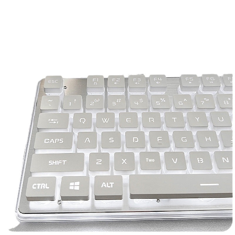 Button Mute Keyboard Wired Comfort Mechanical Feeling Suit