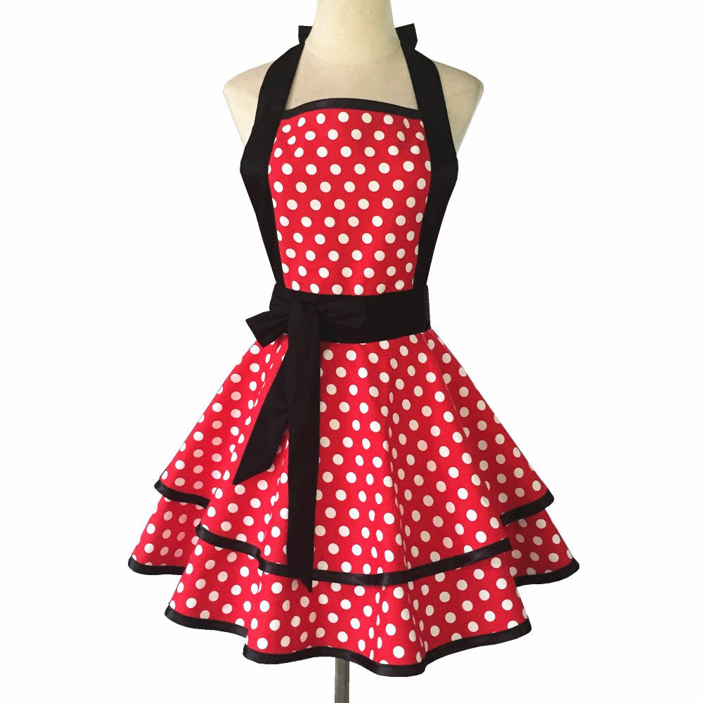 Female Kitchen Cooking Painting Work Baking Apron