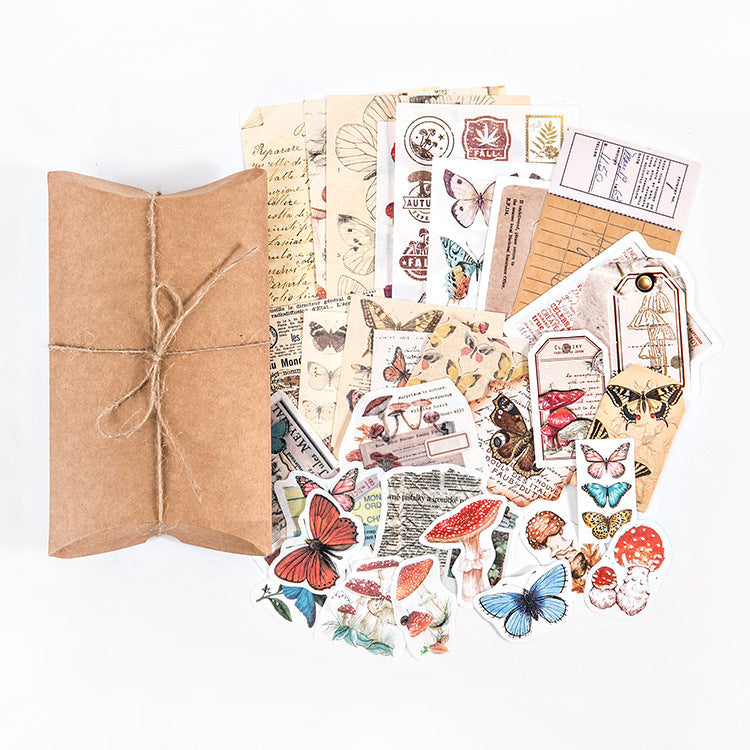Hand Account Material Set Spree Retro Room Notes