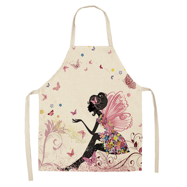 Japanese Korean Version Of Waterproof And Oil-proof Home Cooking Waist