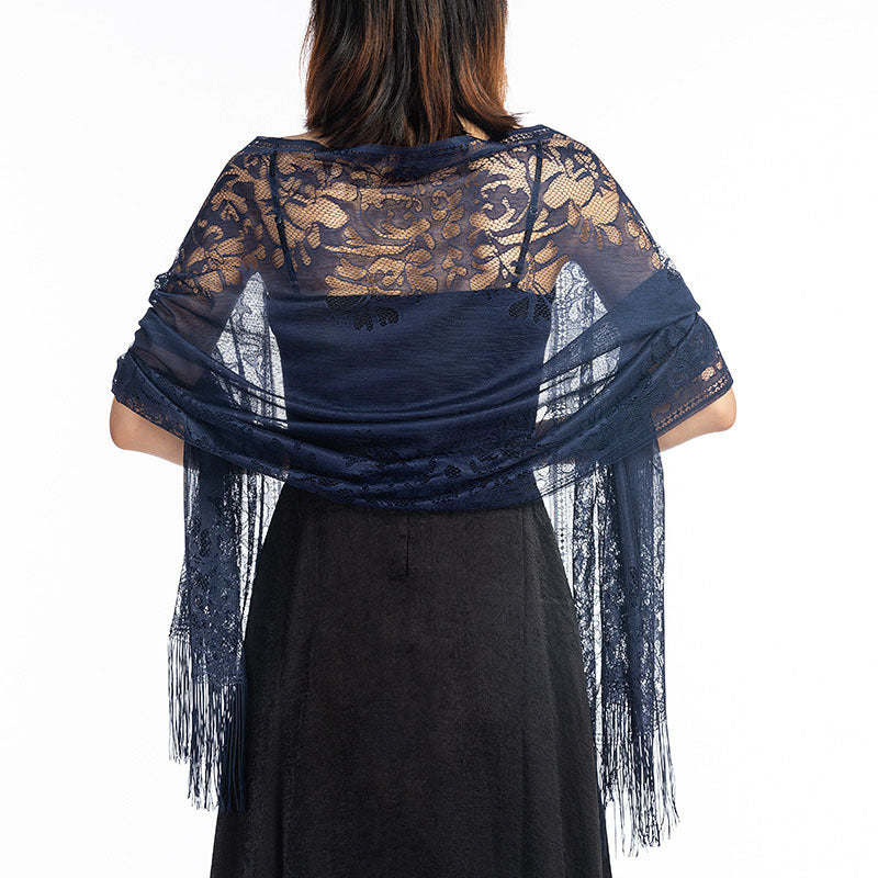 Lace Shawl Bridesmaid Evening Dress Cheongsam Shawl