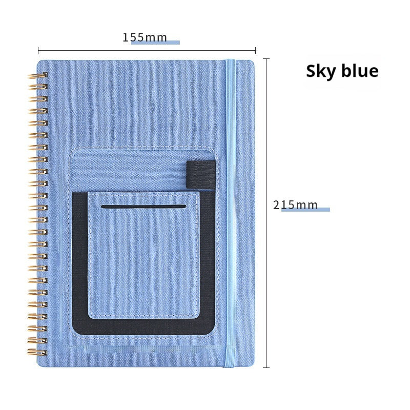 Erasable Coil Book Repeated Writing Draft Notebook Thick Waterproof Forest Rock Stone Paper Notebook Customization
