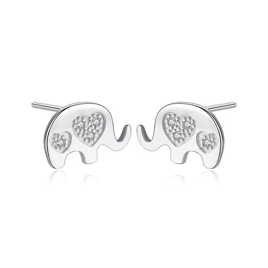 Geometric Korean ladies earrings