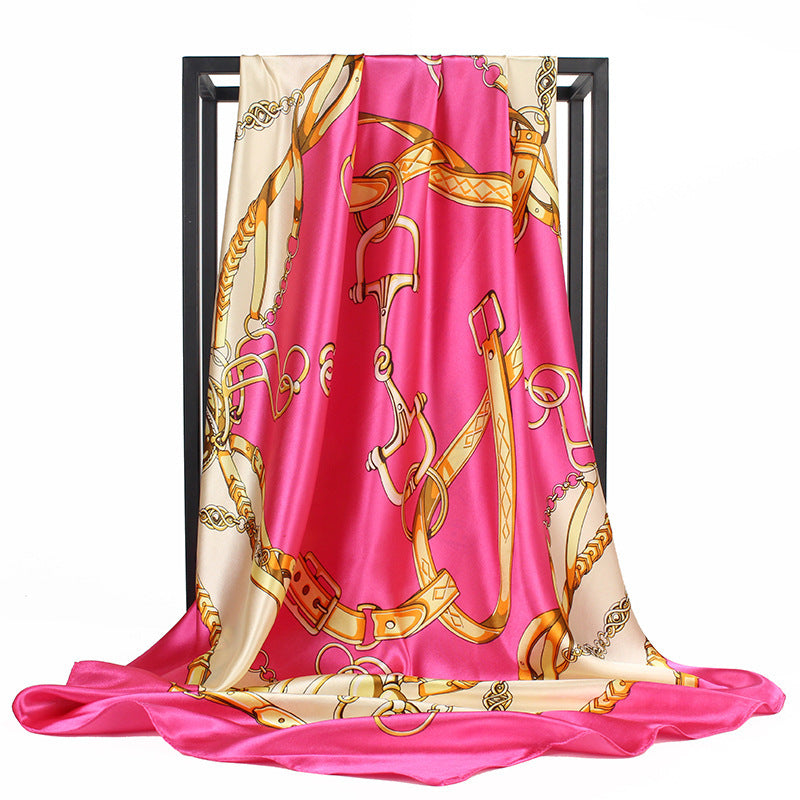Women's Fashion Rayon Printed Big Headscarf