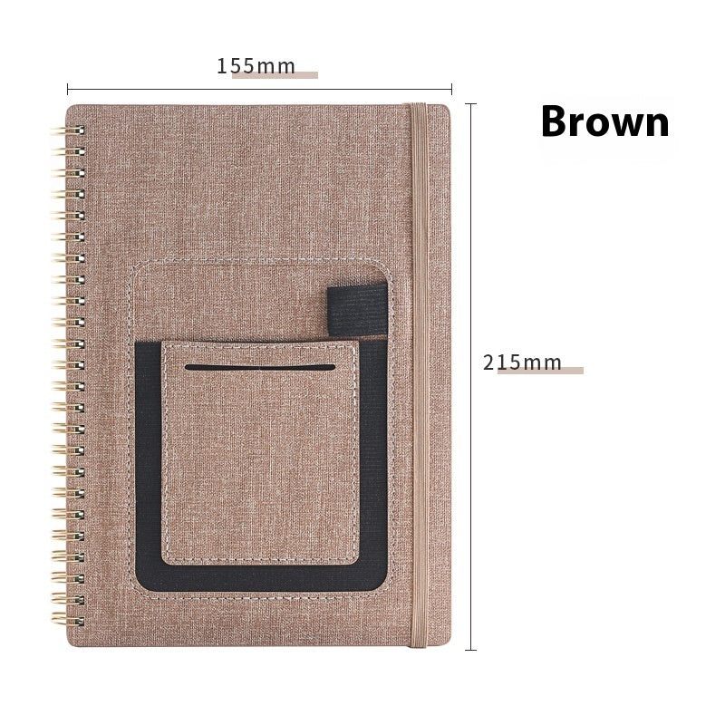 Erasable Coil Book Repeated Writing Draft Notebook Thick Waterproof Forest Rock Stone Paper Notebook Customization