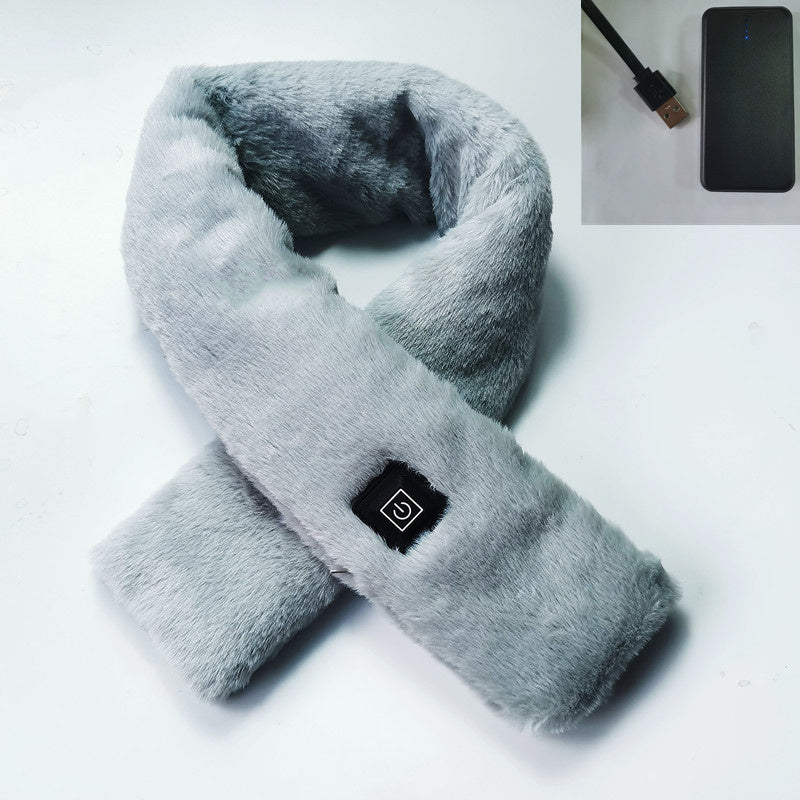 Smart Heating Scarf USB Neck Protection Cold Proof Electric Heating Scarf