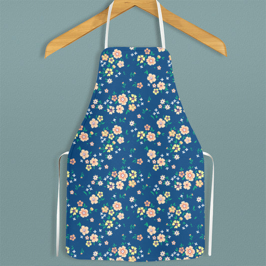 Simple Sleeveless Hanging Neck Kitchen Chores Waist Painting Baking Stain-resistant Apron