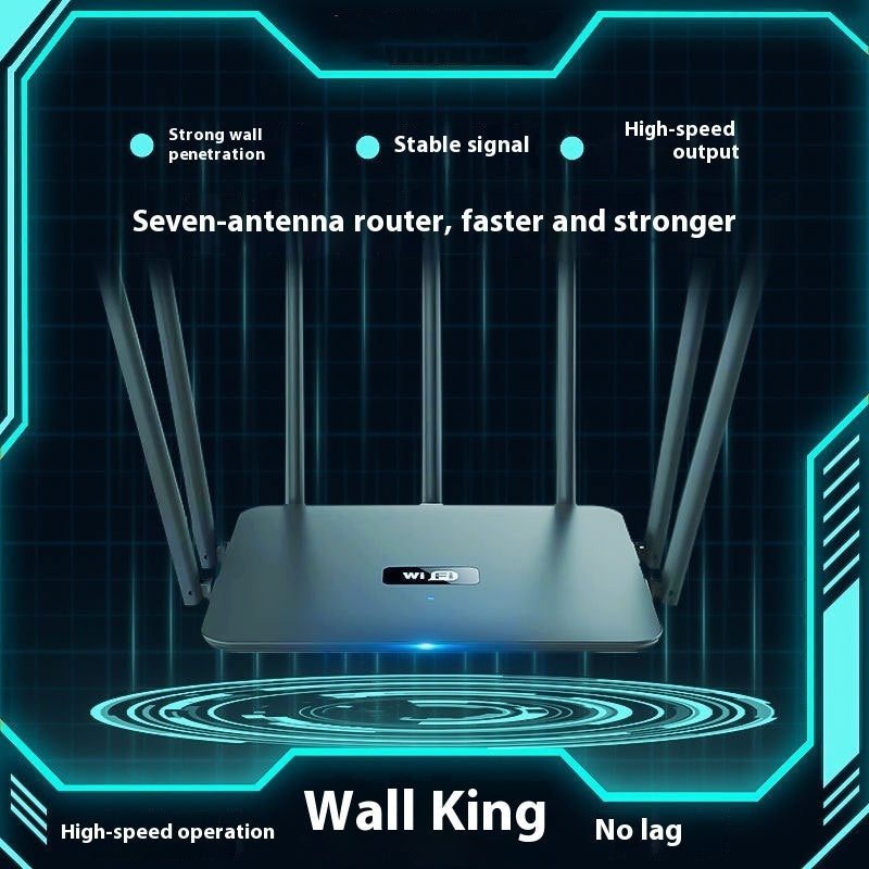 Dual-frequency 5G Gigabit Router Home High-speed Wifi Through-wall Coverage Broadband