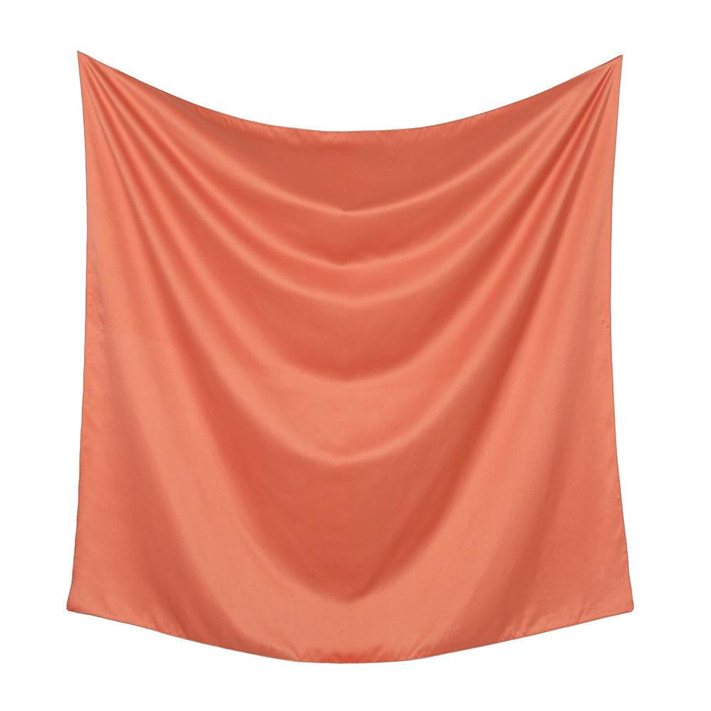 Malaysian Fashion Artificial Silk Subchromin Square Scarf Headcloth Women