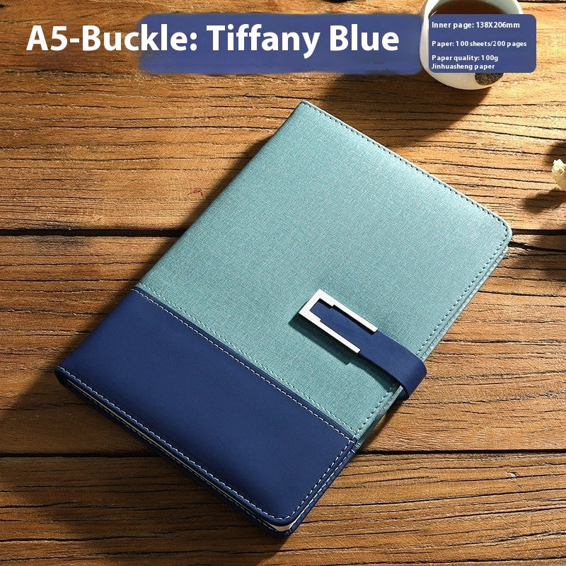 Business Thickening Notebook Soft Leather High-grade Gift Set