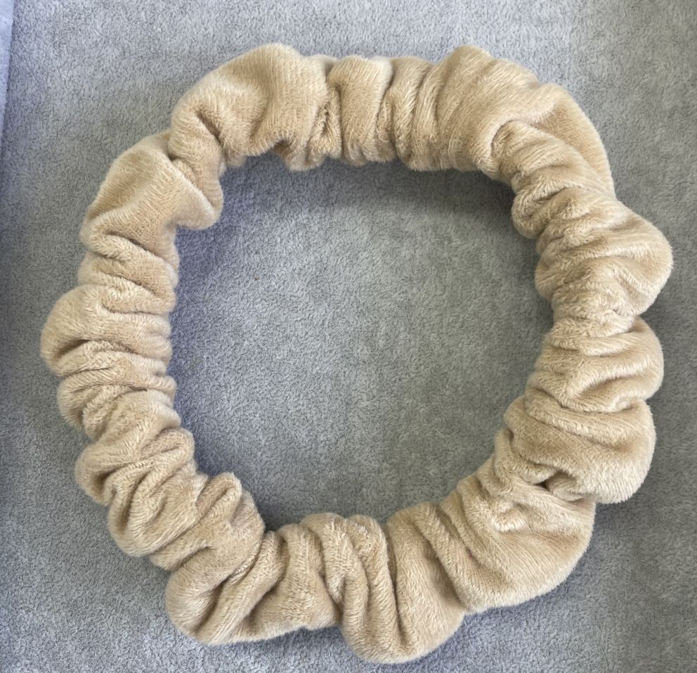 Heatless Curly Hair Stick Flannel Wash Face