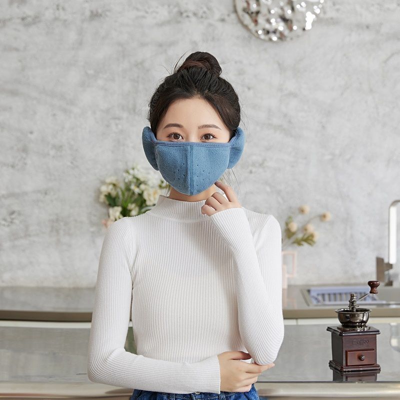 Thermal Mask Women's Thickened Cold Proof Earmuff Winter Keep Warm