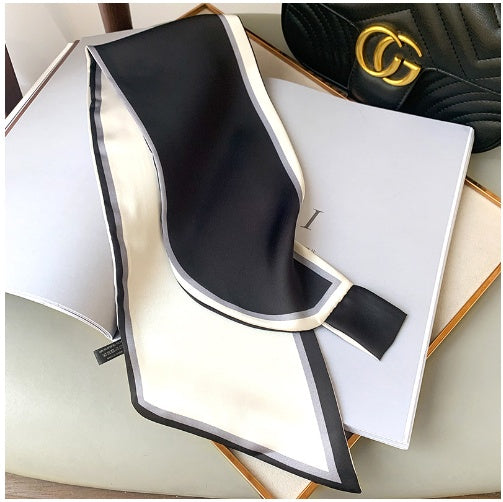 Simple Decorative Oil Painting Ear Scarf