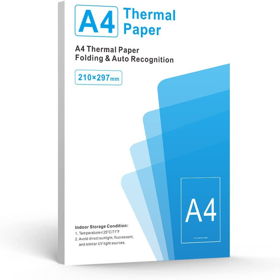 Portable Thermal A4 Printer Printing A4 Paper HD Three-proof Thermal Error