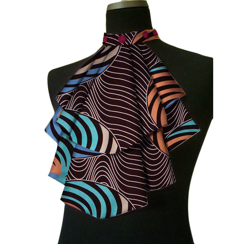 African ethnic style bow tie