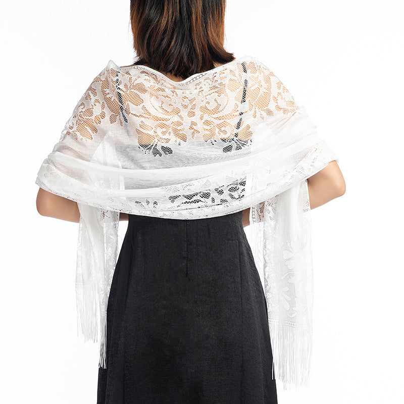 Lace Shawl Bridesmaid Evening Dress Cheongsam Shawl