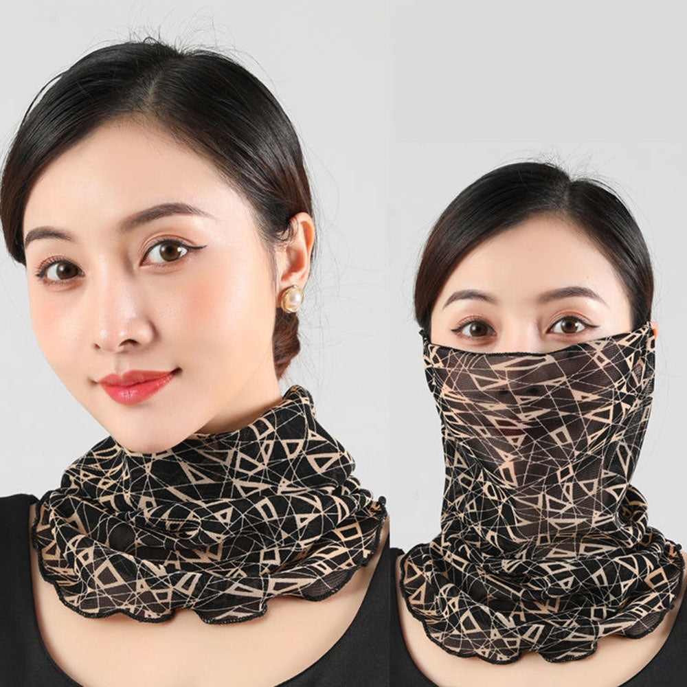 Women's UV Protection Neck Protection Scarf