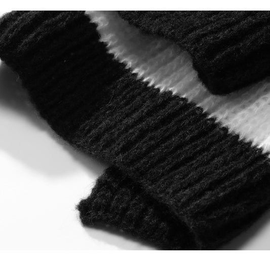 Korean Version Of The Autumn And Winter Knitted Scarf Female Cute