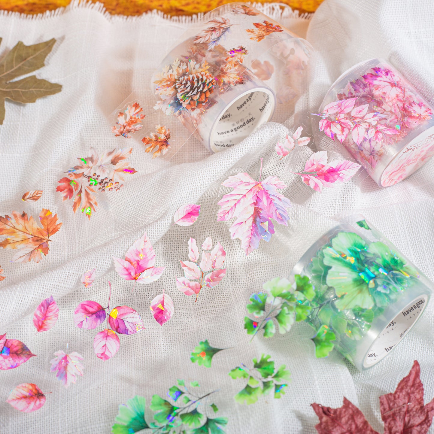 Deciduous Poetry Series Hand Account DIY Decorative Stickers