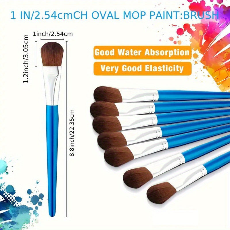 Children's Nylon Oil Painting Brush Art Drawing Pen