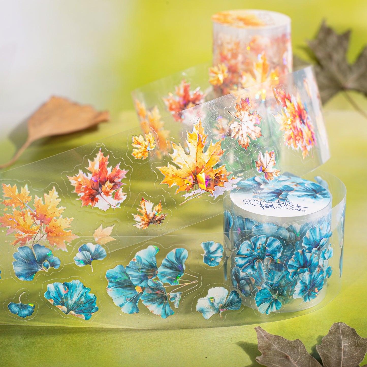 Deciduous Poetry Series Hand Account DIY Decorative Stickers