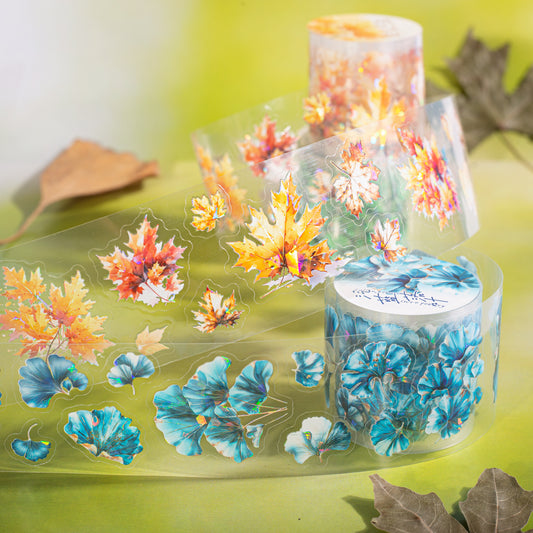 Deciduous Poetry Series Hand Account DIY Decorative Stickers